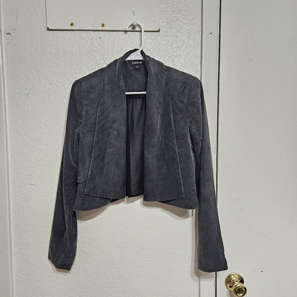"Bebe" Cropped Blazer Women's Size Medium - Picture 3 of 4
